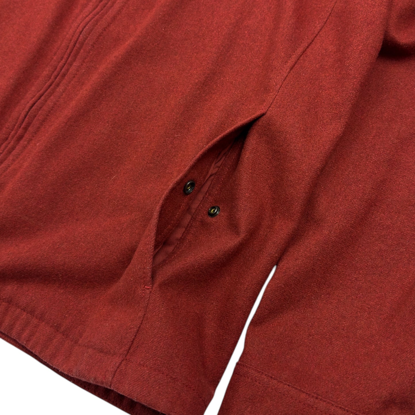 A/W 14 Stone Island Wool Blend Jacket - Red