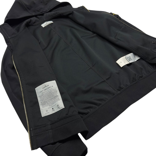 S/S 19 Stone Island Light Soft Shell R - Black