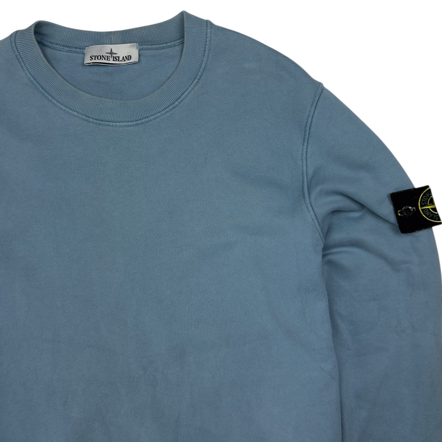 A/W 22 Stone Island Crewneck Sweater - Light Blue