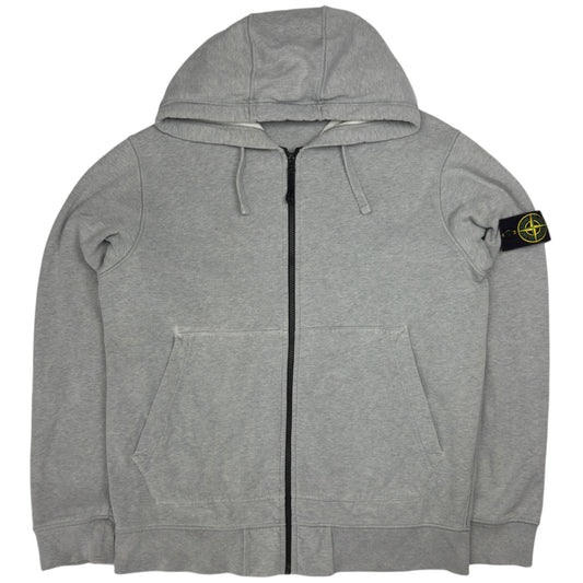 A/W 20 Stone Island Full Zip Hoodie - Grey