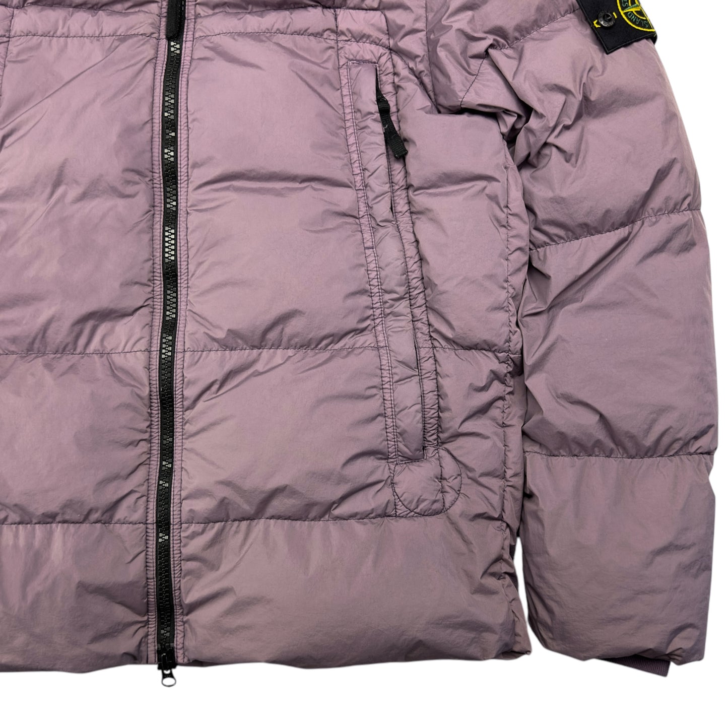 A/W 20 Stone Island Crinkle Reps NY Down Puffer Jacket - Mauve