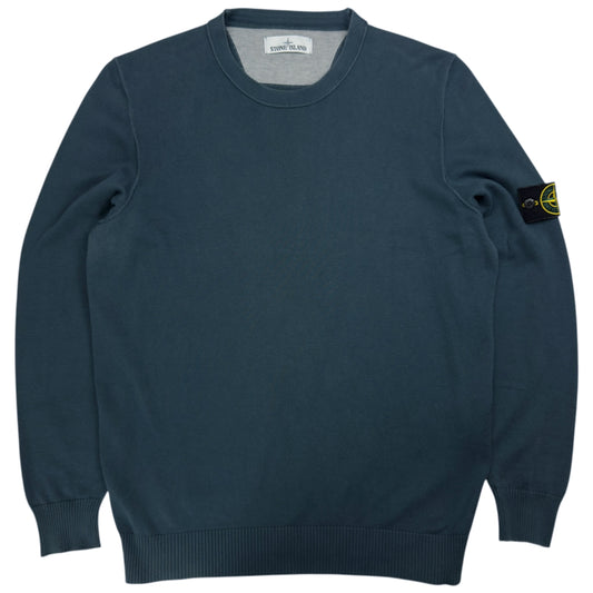 S/S 18 Stone Island Light Knit Sweater - Blue