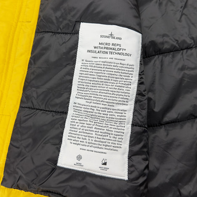 A/W 18 Stone Island Micro Reps with Primaloft Jacket - Yellow