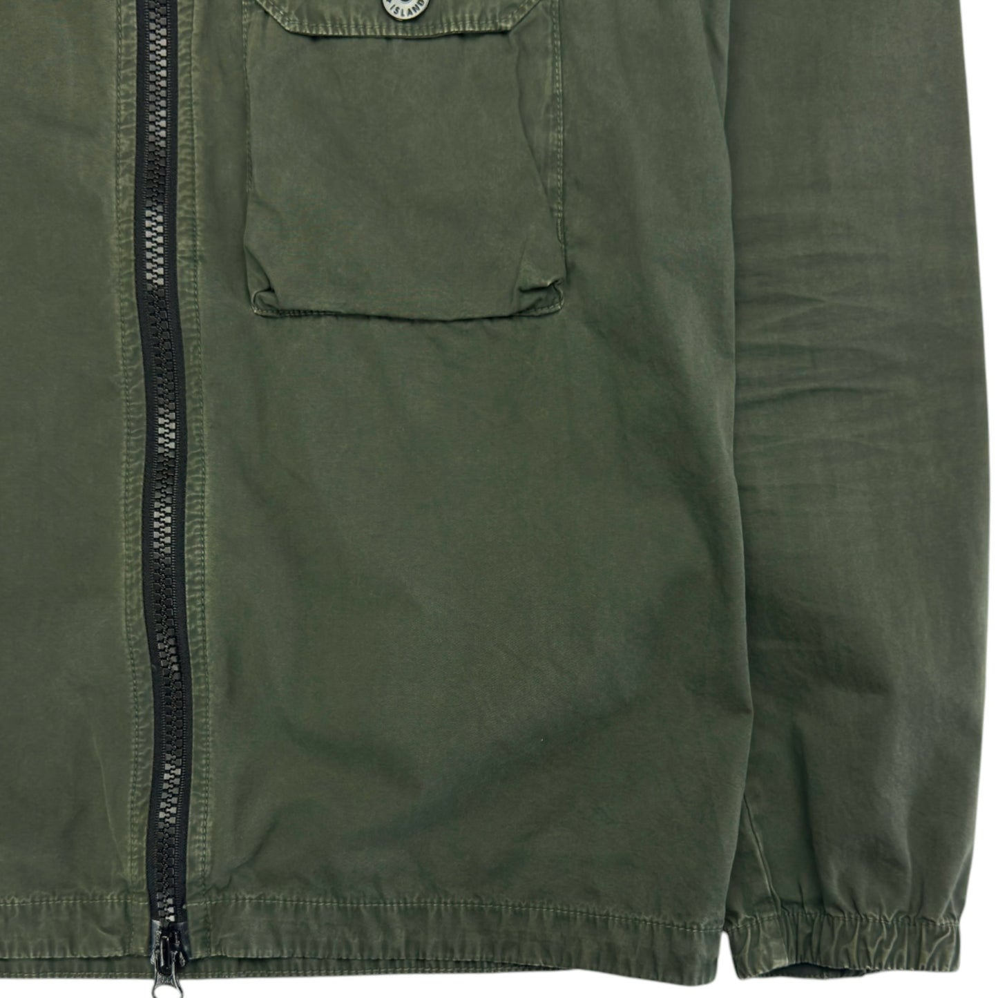 A/W 20 Stone Island T.CO+OLD Pocket Overshirt - Dark Green
