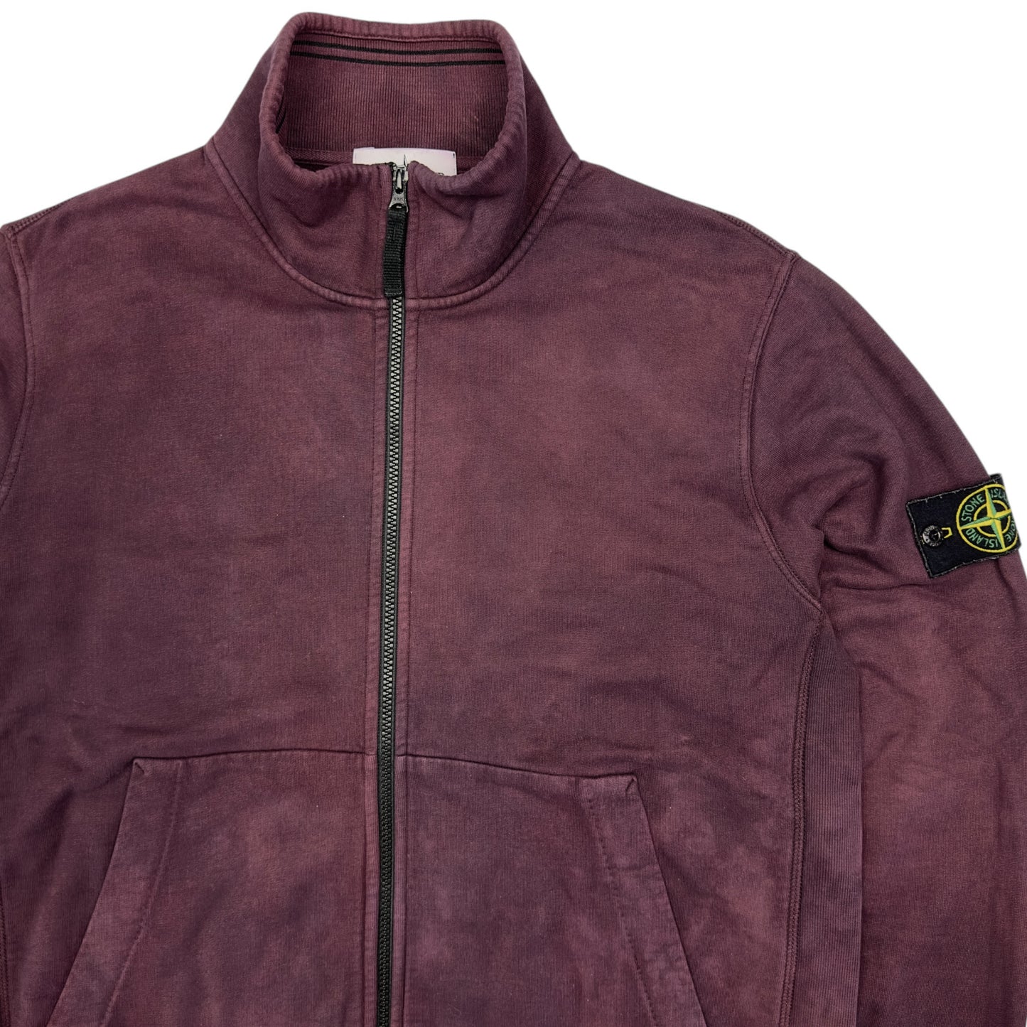 A/W 16 Stone Island Full Zip Sweater - Burgundy