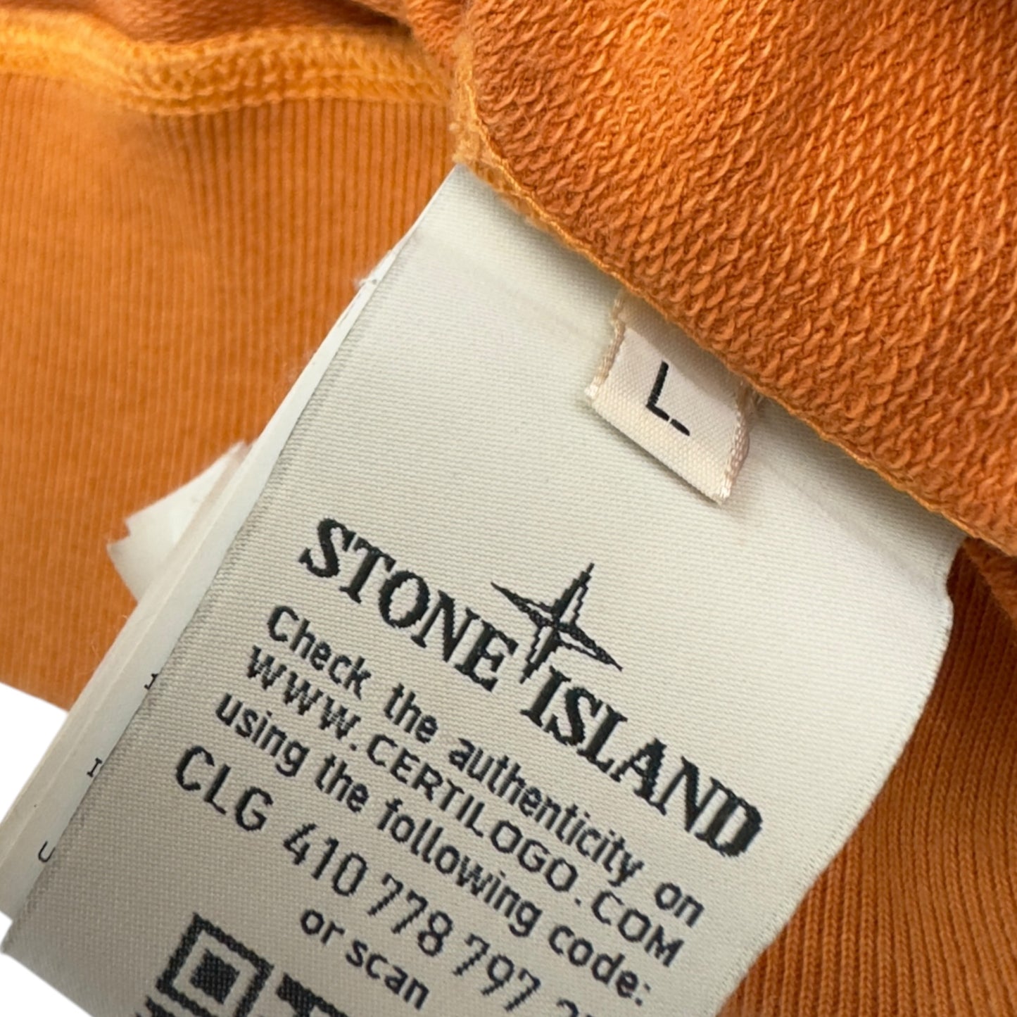 S/S 16 Stone Island Pocket Crewneck - Orange