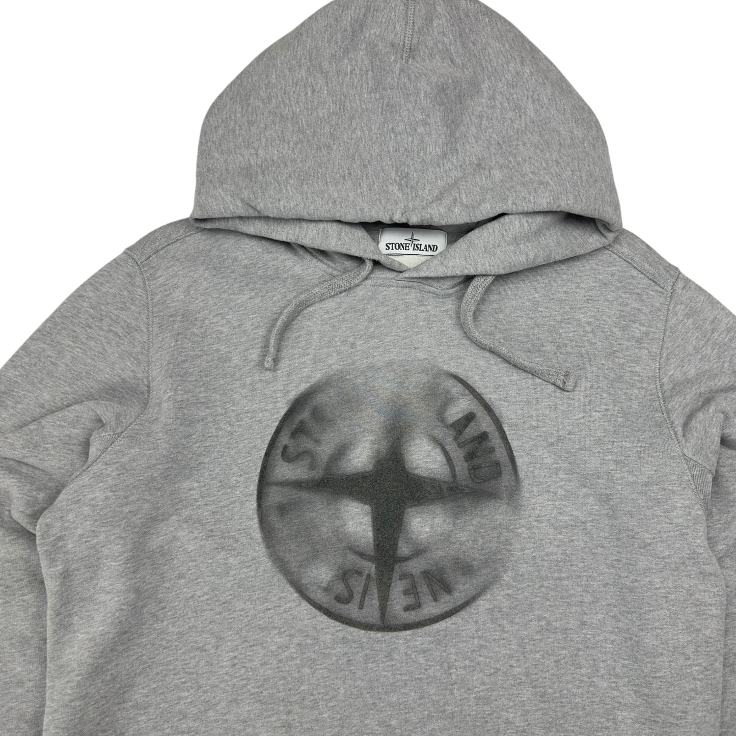 A/W 19 Stone Island Faded Compass Logo Hoodie