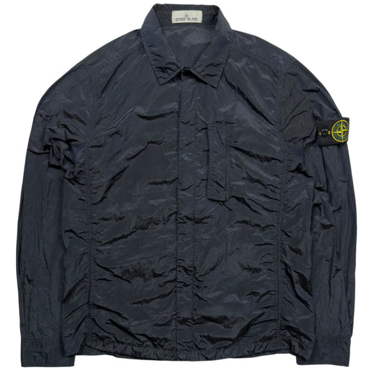 S/S 18 Stone Island Nylon Metal Overshirt - Navy