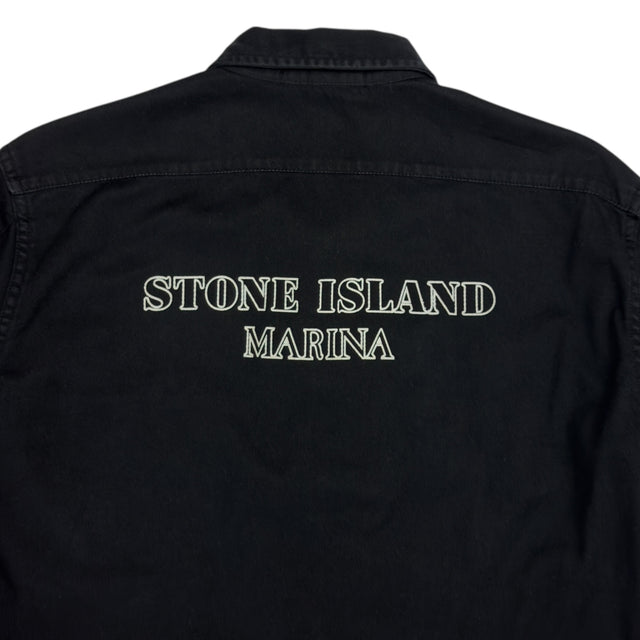 S/S 15 Stone Island Marina Glow in the Dark Print Overshirt