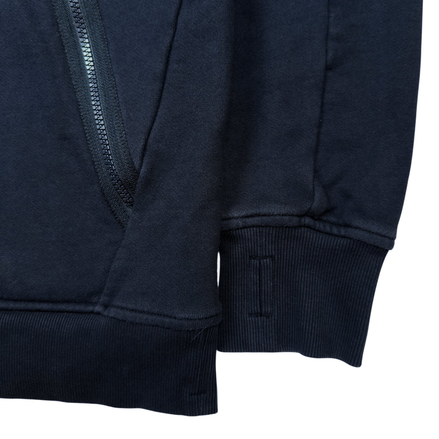 C.P. Company Quarter Zip Sweater - Navy