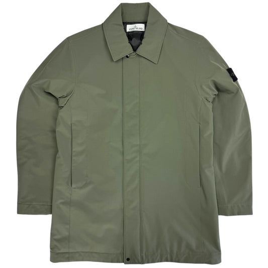 A/W 21 Stone Island Soft Shell Mac with Primaloft Insulation