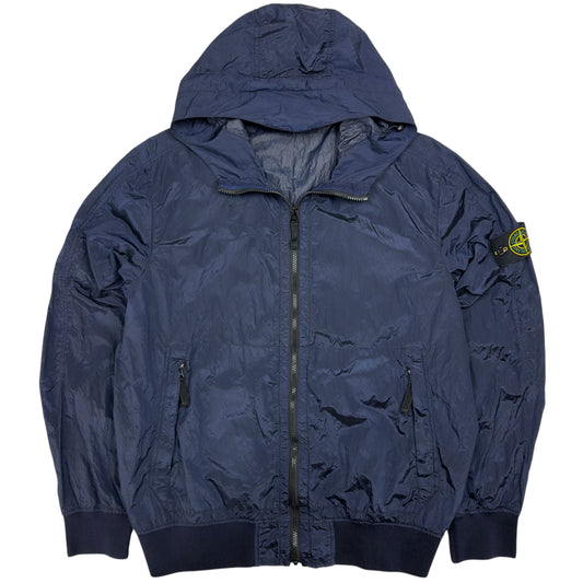 S/S 18 Stone Island Nylon Metal Watro Jacket - Navy