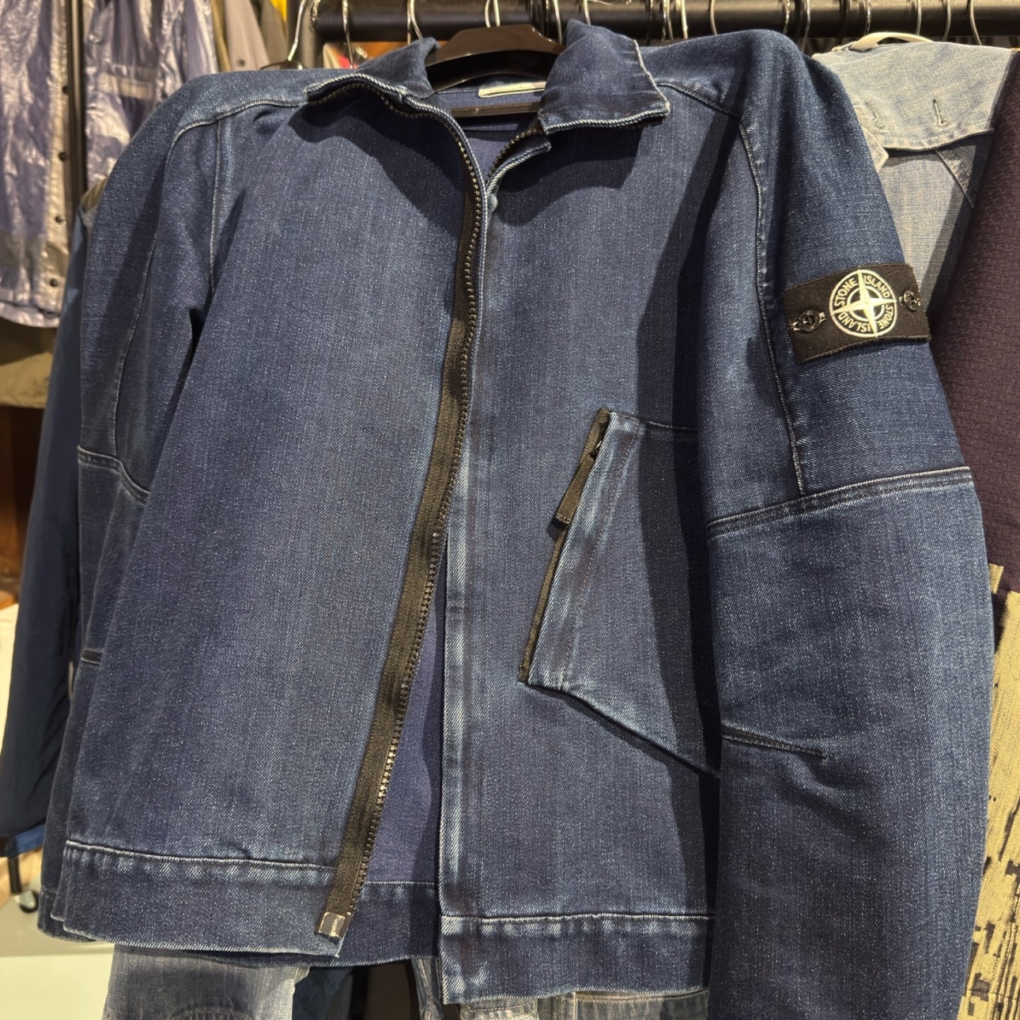 Stone island polypropylene denim