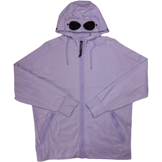 C.P. Company Diagonal Raised Fleece Goggle Full Zip