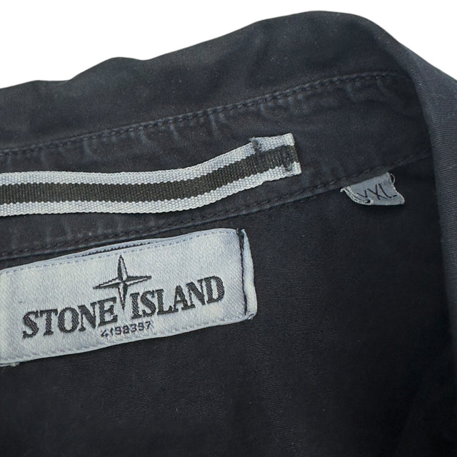 A/W 13 Stone Island Cotton Overshirt - Navy