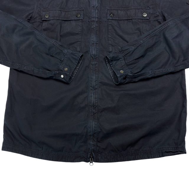 A/W 13 Stone Island Cotton Overshirt - Navy