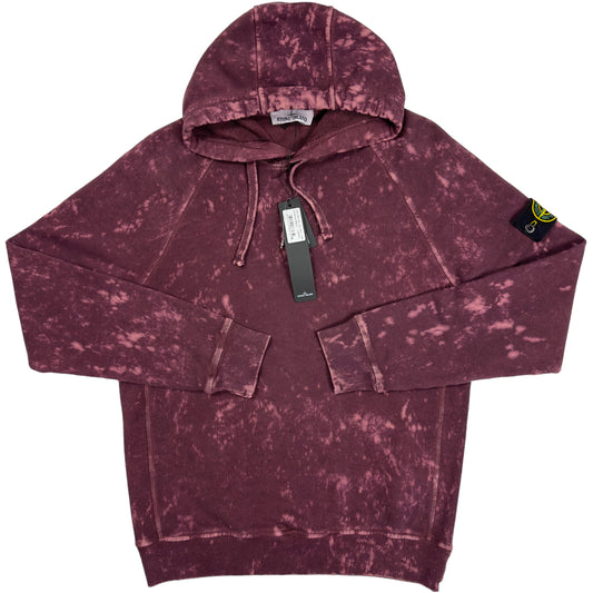 S/S 22 Stone Island OVD Hoodie - Burgundy