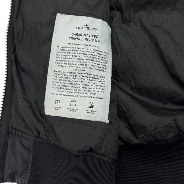 A/W 19 Stone Island Crinkle Reps NY Jacket - Black