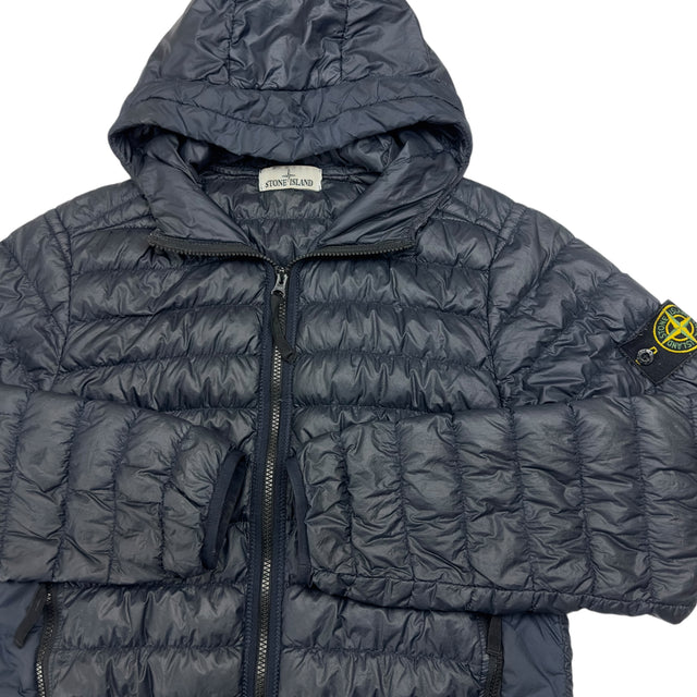 S/S 18 Stone Island Micro Yarn Down Jacket - Navy