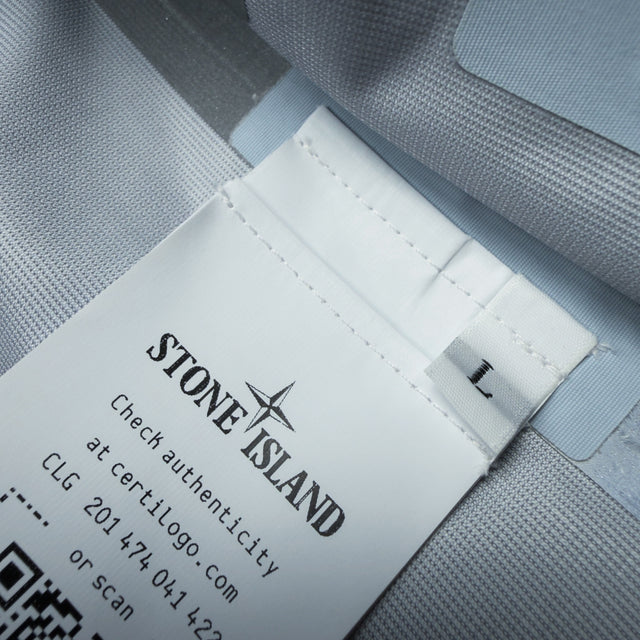 A/W 25 Stone Island Marina 3L Performance Pertex Shield Hooded Jacket - Light Blue