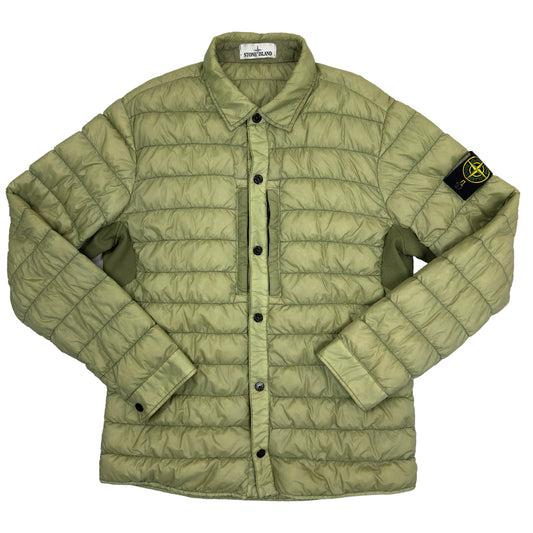 A/W 17 Stone Island Garment Dyed Micro Yarn Down Overshirt
