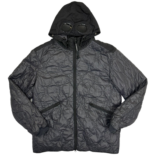 A/W 20 C.P. Company Migration Shading Quilted Goggle Jacket