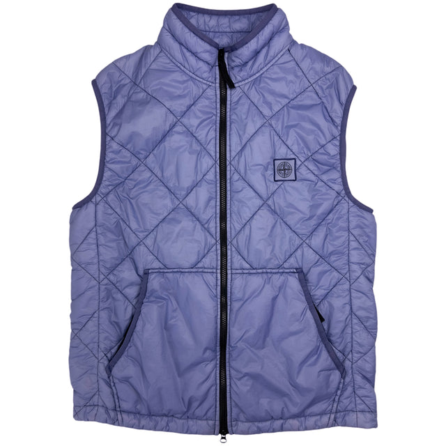 S/S 19 Stone Island Micro Yarn Quilted Gilet
