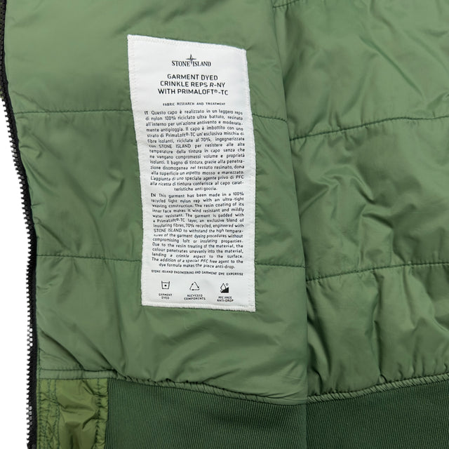 A/W 22 Stone Island Crinkle Reps R-NY with Primaloft Jacket