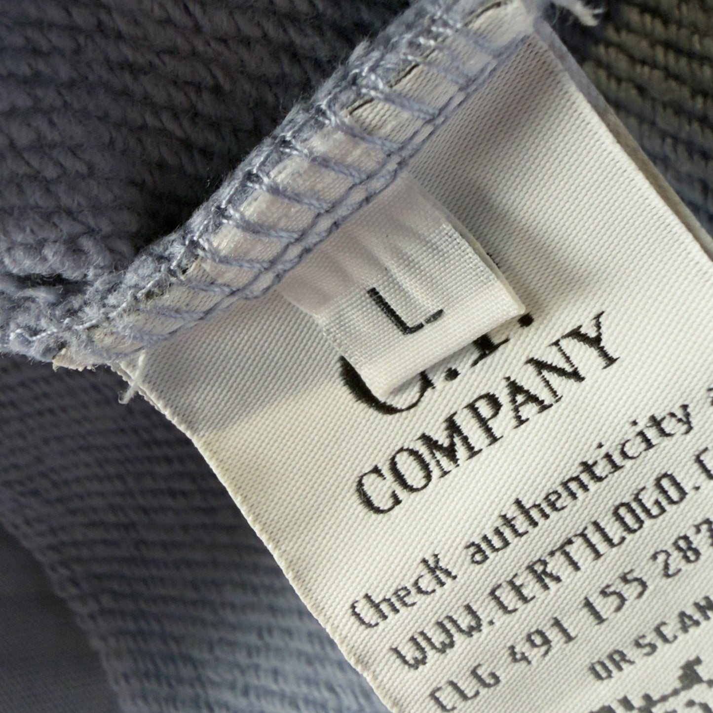 C.P. Company Utility Crewneck Sweater - Light Blue
