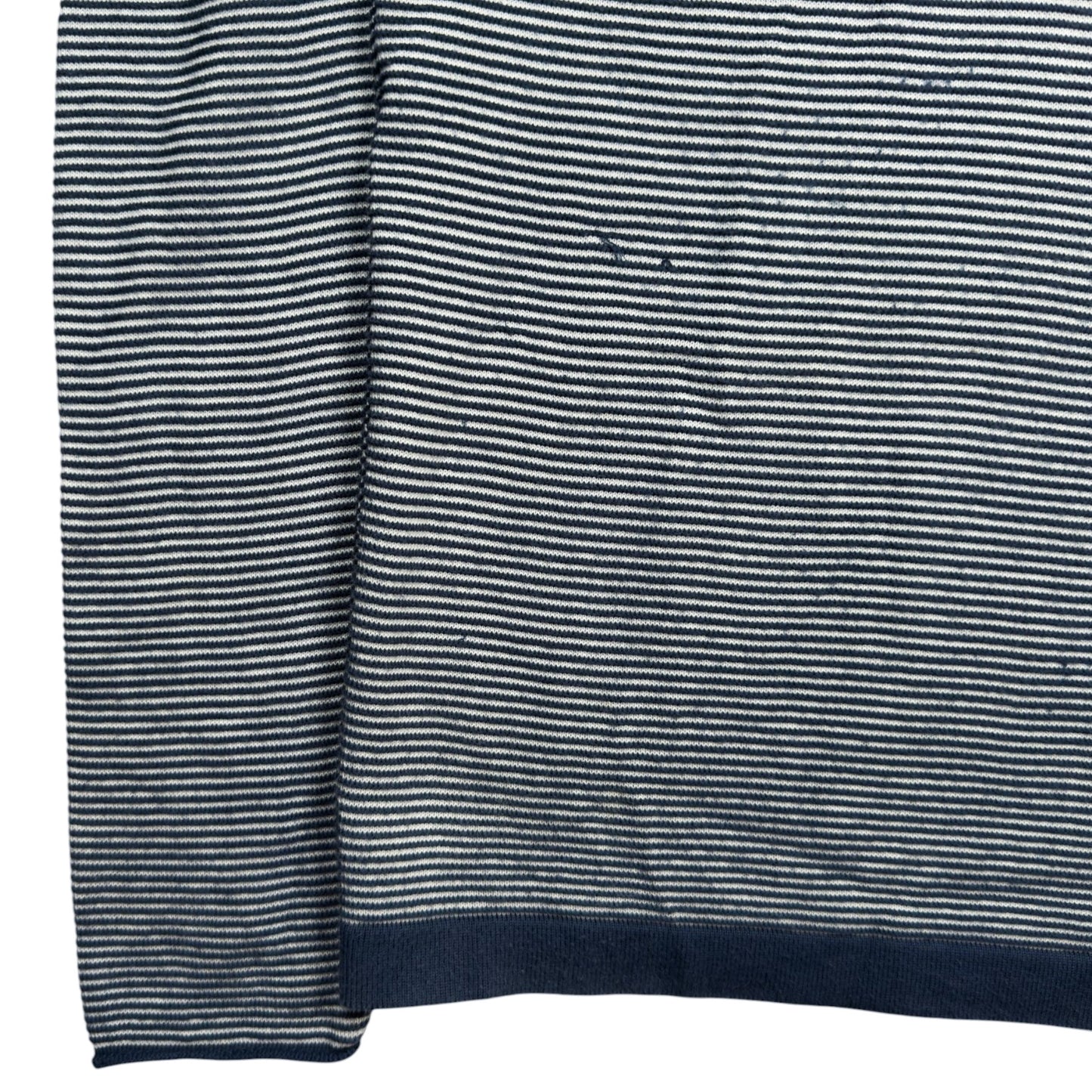S/S 09 Stone Island Knitted Striped 1/4 Zip Sweater