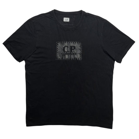 C.P. Company Big Stitch Logo T-Shirt - Black