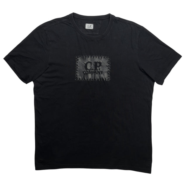 C.P. Company Big Stitch Logo T-Shirt - Black