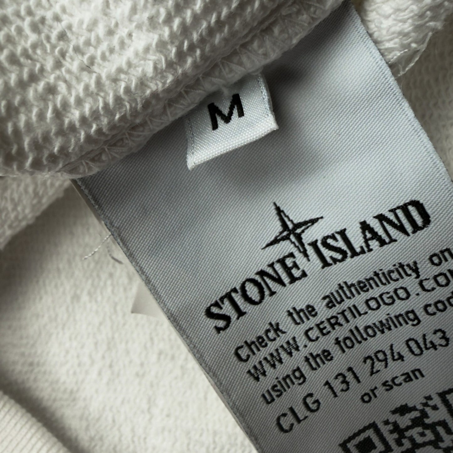 S/S 18 Stone Island Asymmetric Half Zip Hoodie