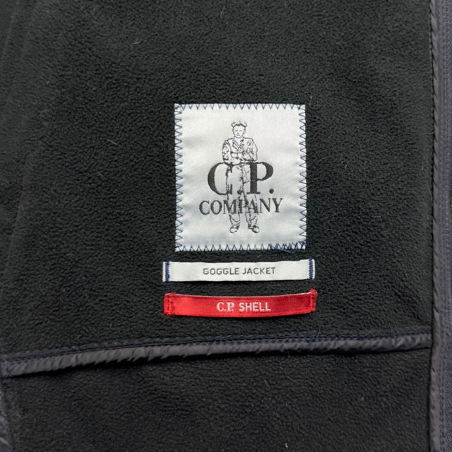 C.P. Company Soft Shell Goggle Jacket - Navy