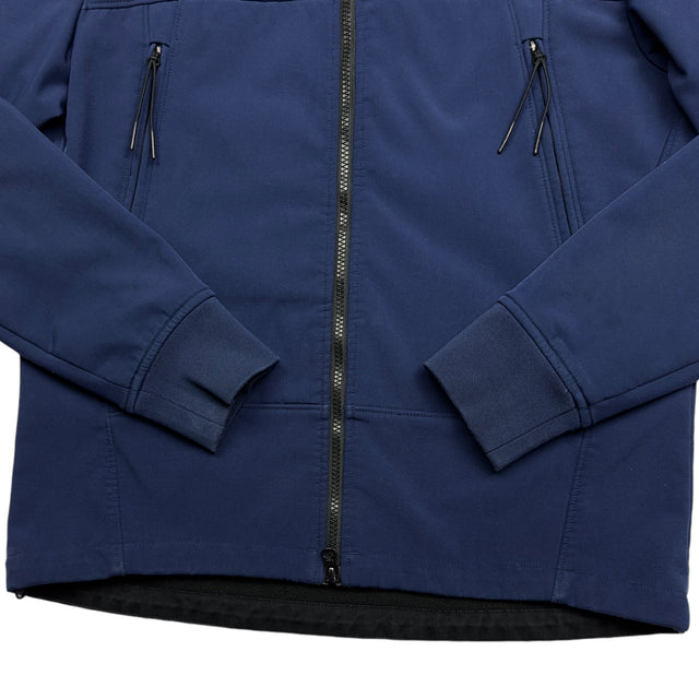C.P. Company Soft Shell Goggle Jacket - Navy