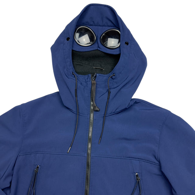 C.P. Company Soft Shell Goggle Jacket - Navy