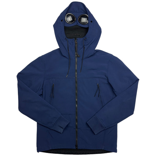 C.P. Company Soft Shell Goggle Jacket - Navy