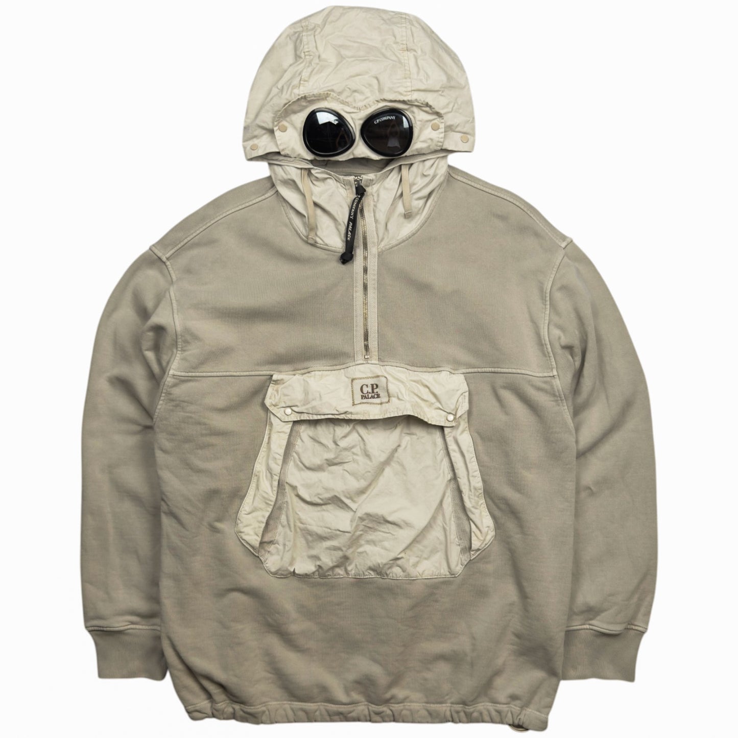 C.P. Company x Palace Goggle Quarter Zip Hoodie