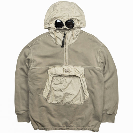 C.P. Company x Palace Goggle Quarter Zip Hoodie