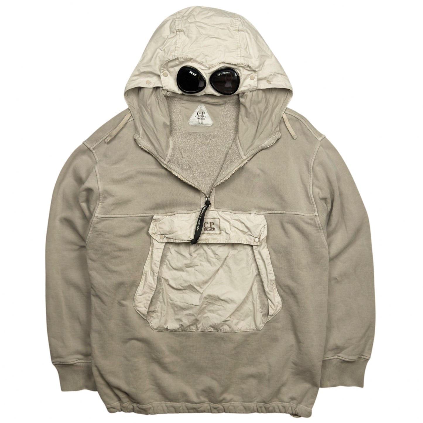 C.P. Company x Palace Goggle Quarter Zip Hoodie