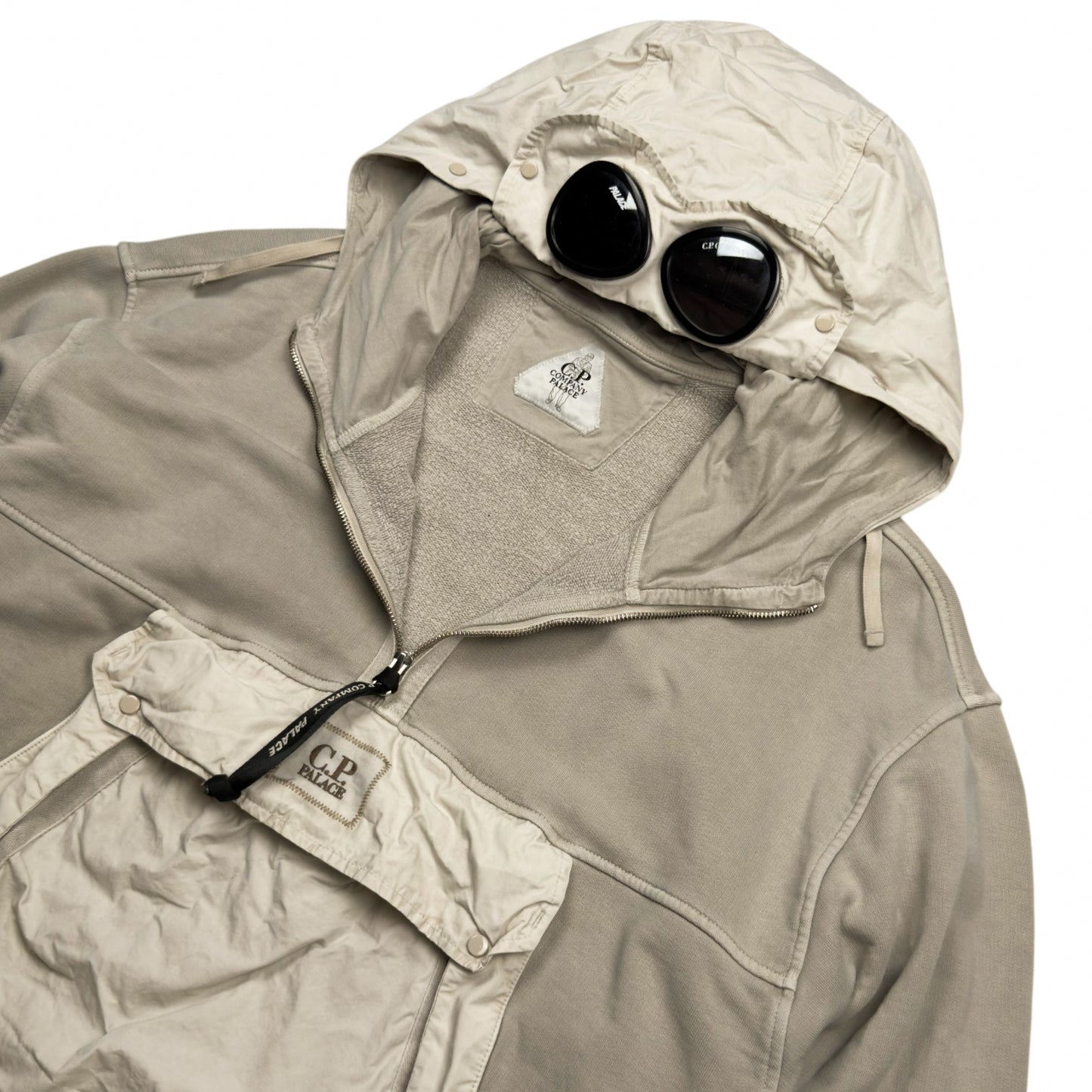 C.P. Company x Palace Goggle Quarter Zip Hoodie