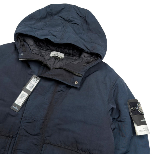 A/W 25 Stone Island Naslan-TC Corrosion Treatment Hooded Padded Jacket