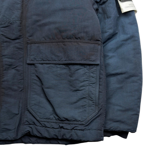 A/W 25 Stone Island Naslan-TC Corrosion Treatment Hooded Padded Jacket