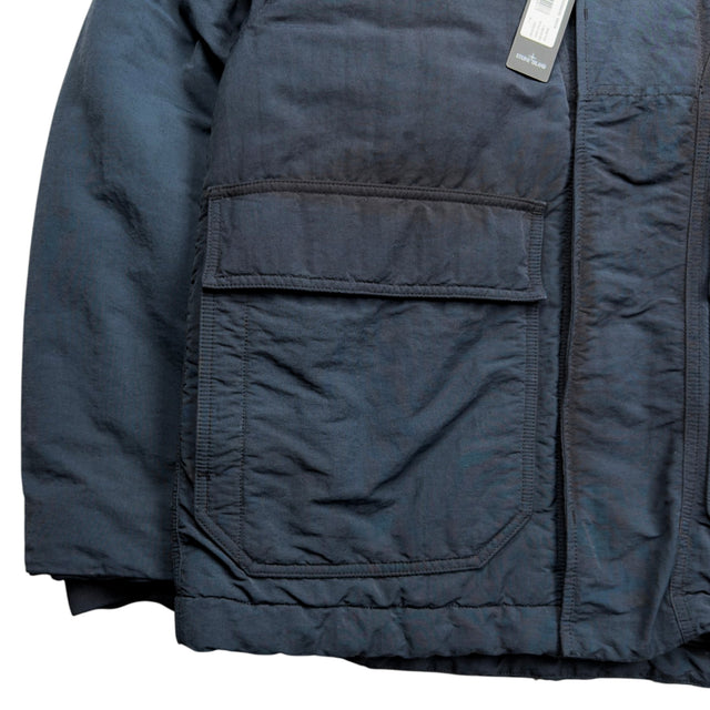 A/W 25 Stone Island Naslan-TC Corrosion Treatment Hooded Padded Jacket