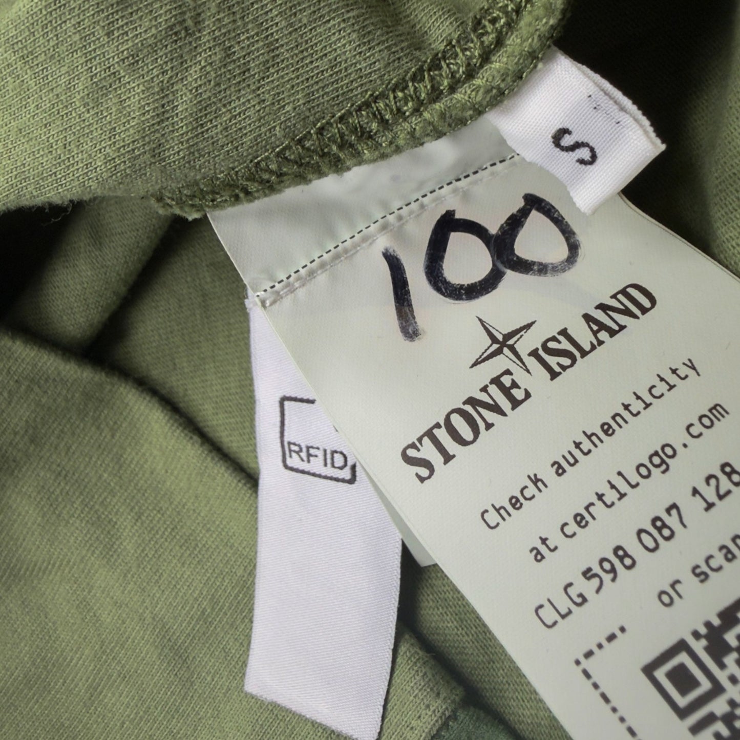 S/S 22 Stone Island 40th Anniversary 82/22 Crewneck Sweater - Green