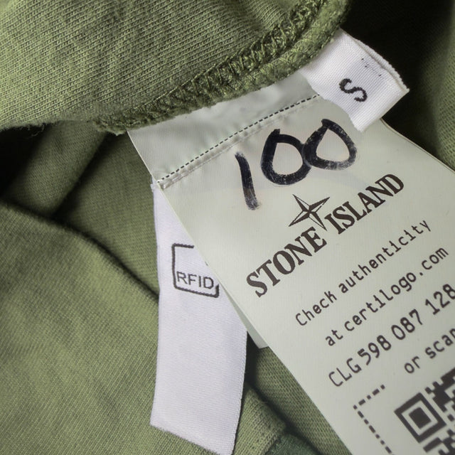 S/S 22 Stone Island 40th Anniversary 82/22 Crewneck Sweater - Green