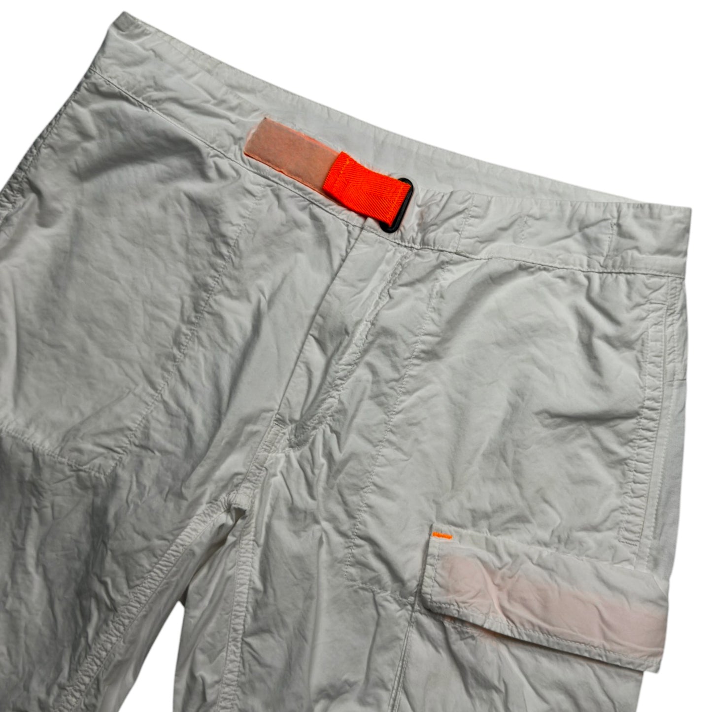 S/S 16 Stone Island Marina Reflective Spellout Bermuda Shorts