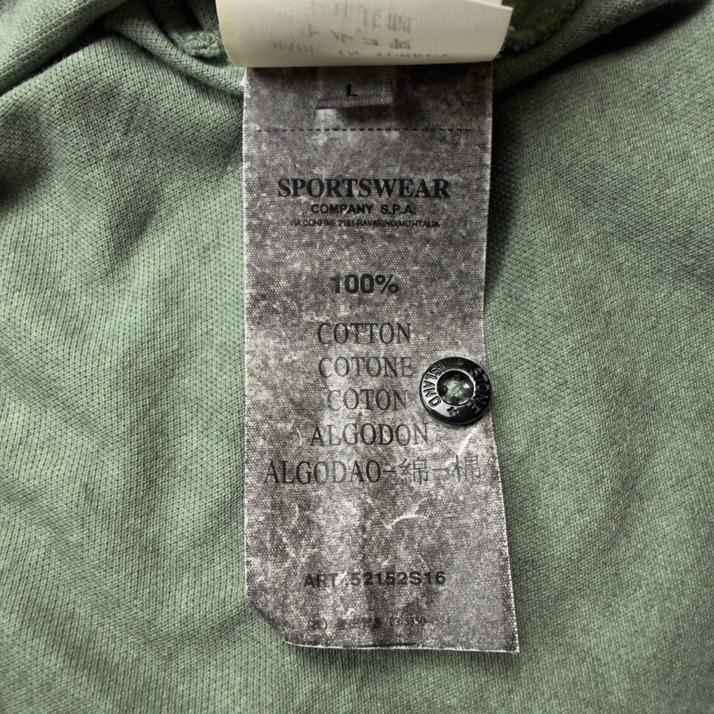 S/S 10 Stone Island Dust Treated Polo Shirt