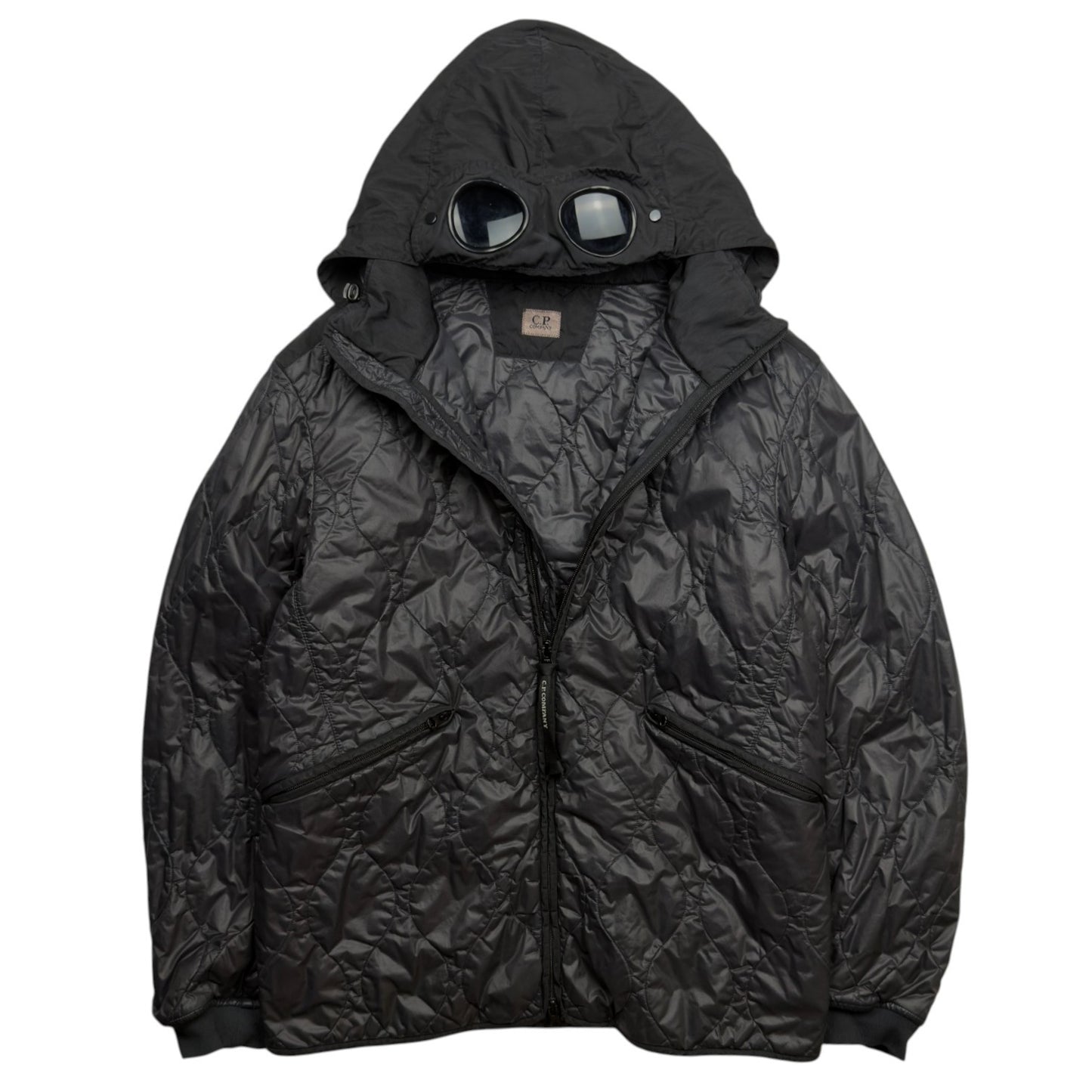 A/W 20 C.P. Company Migration Shading Quilted Goggle Jacket
