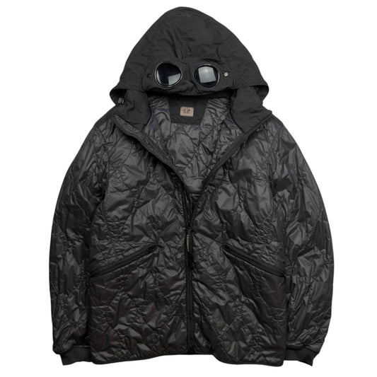 A/W 20 C.P. Company Migration Shading Quilted Goggle Jacket
